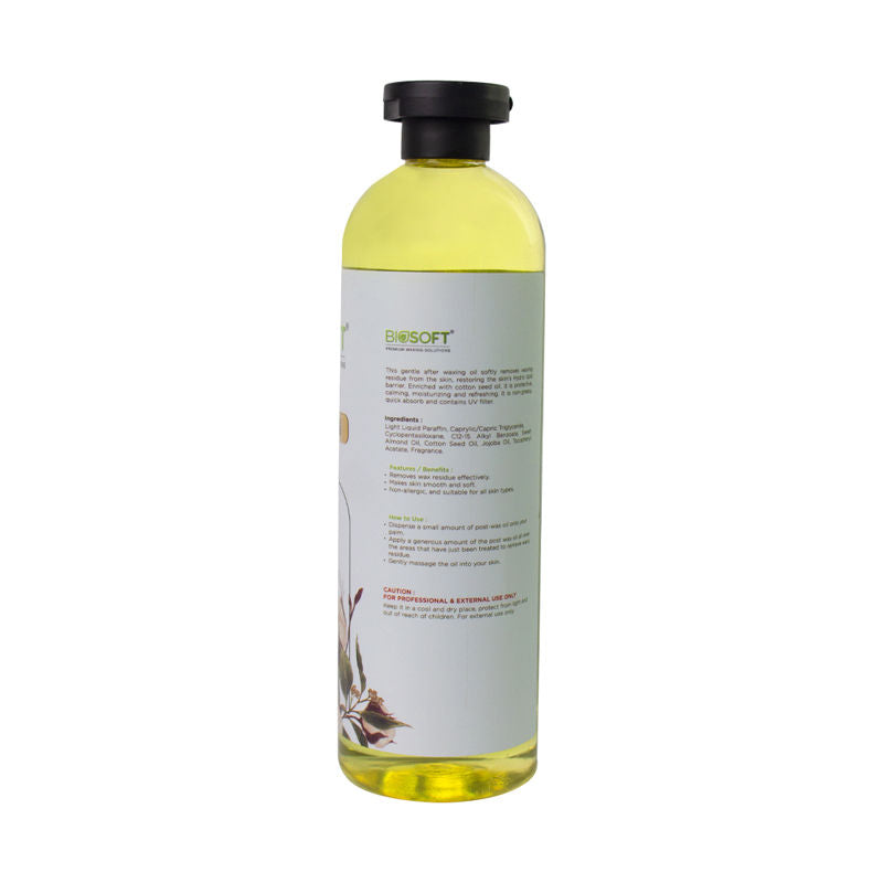 Biosoft Cotton Seed Oil Post Waxing Gel, 500ml Buy at Indicrest Image 2