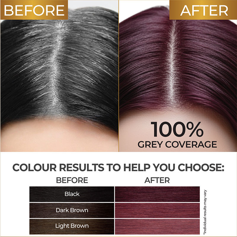 Streax Gel Hair Colour With 100% Grey Coverage & No Ammonia - 3.16 Burgundy, 150ml Buy at Indicrest Image 11