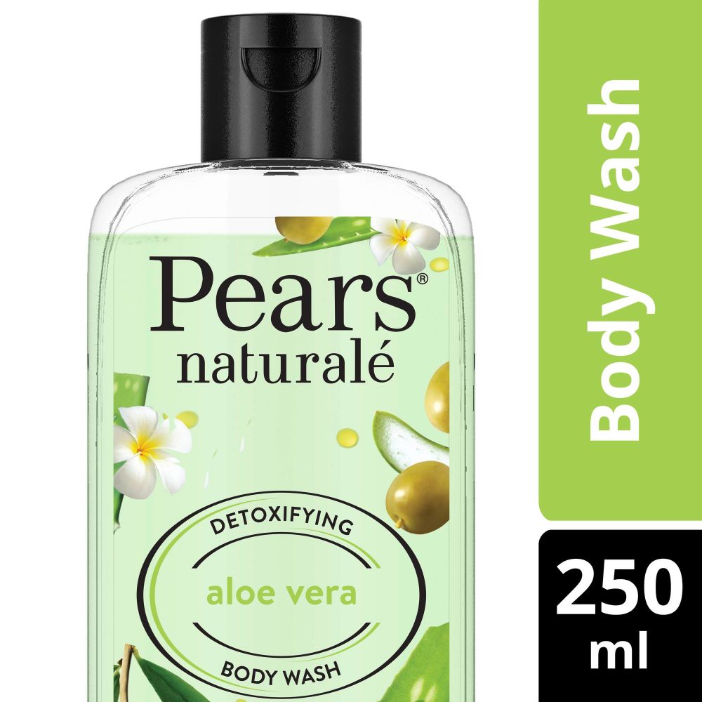 Pears Naturale Nourishing Coconut Water + Detoxifying Aloevera Bodywash Combo Buy at Indicrest Image 2