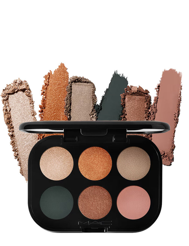 M.A.C Connect In Colour Eye Shadow Palette X6 - Bronze Influence, 6.25 g, Buy from Indicrest