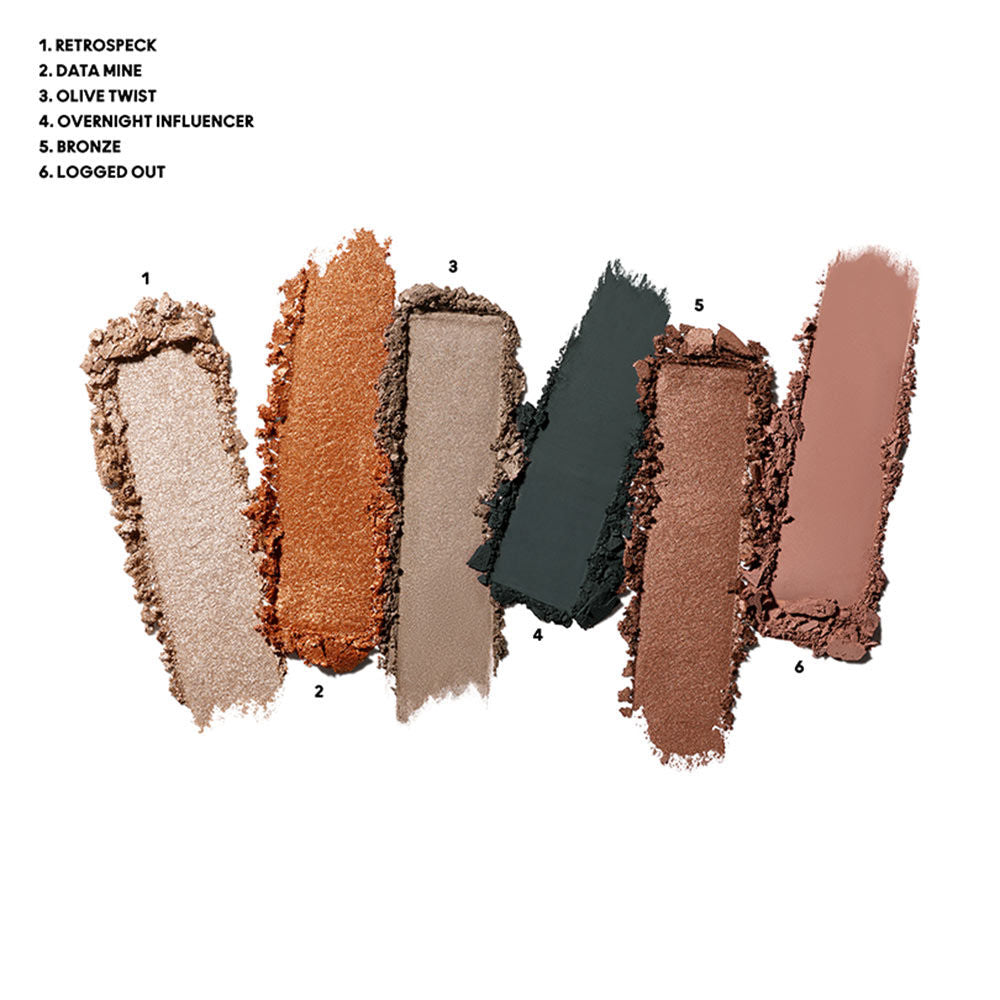 M.A.C Connect In Colour Eye Shadow Palette X6 - Bronze Influence, 6.25 g