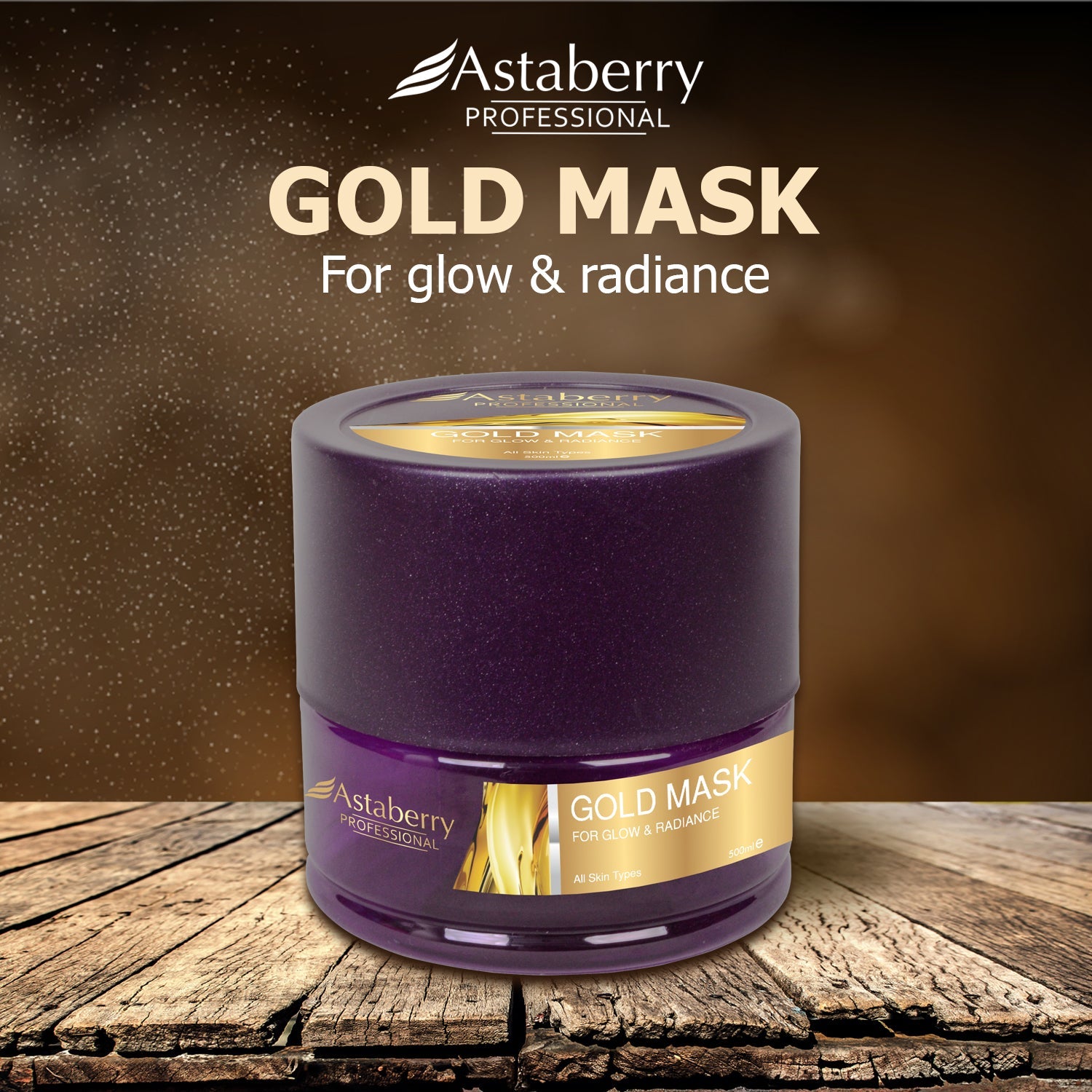 Astaberry Gold Mask | Glow & Radiant Skin - Image 2 - Buy from Indicrest