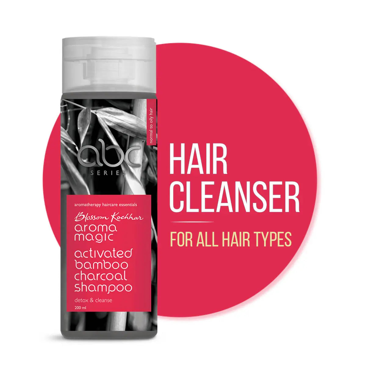 Aroma Magic Activated Bamboo Charcoal Shampoo, 200ml - Buy from Indicrest
