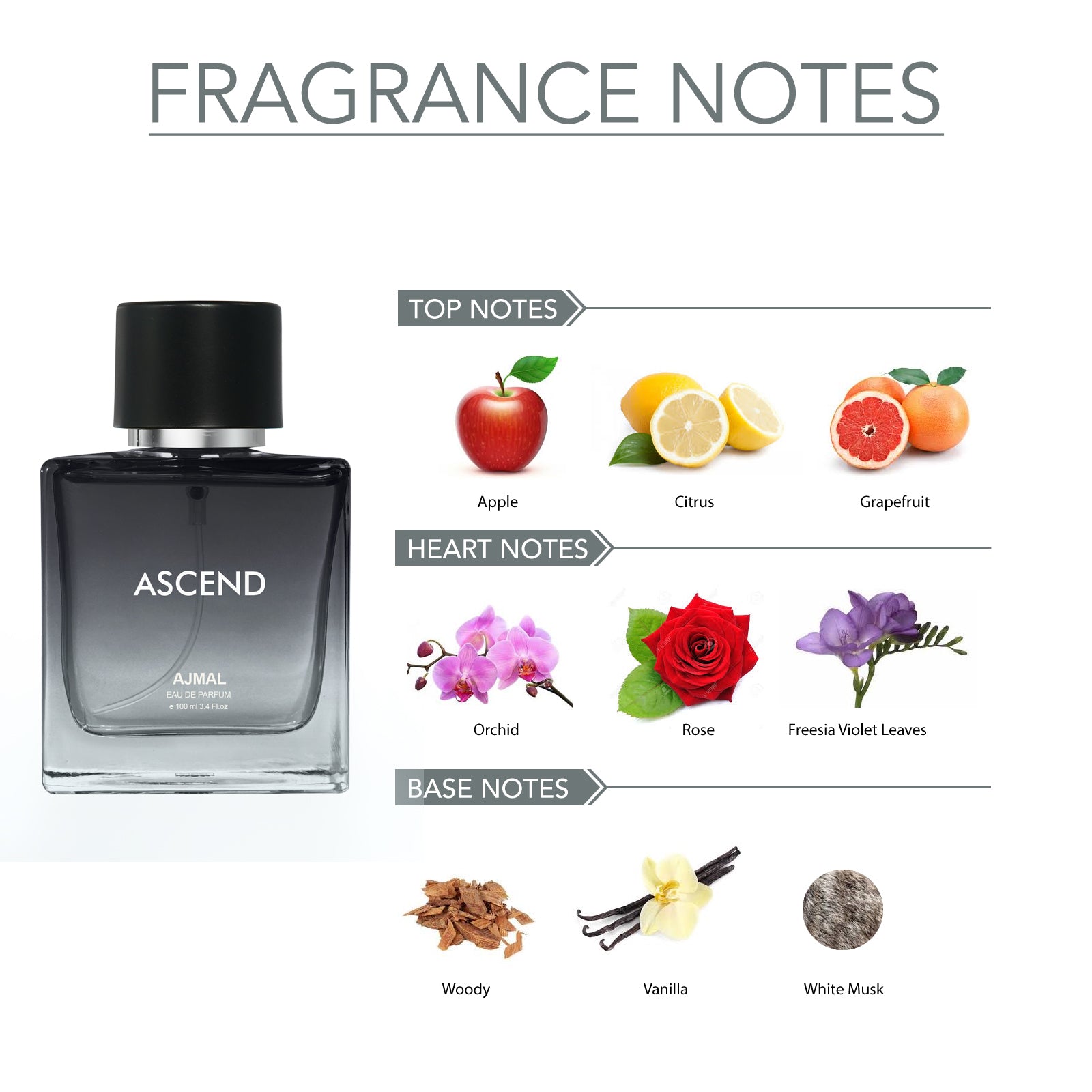 ASCEND Perfume 100ML for Men & Women - Image 2 - Buy from Indicrest
