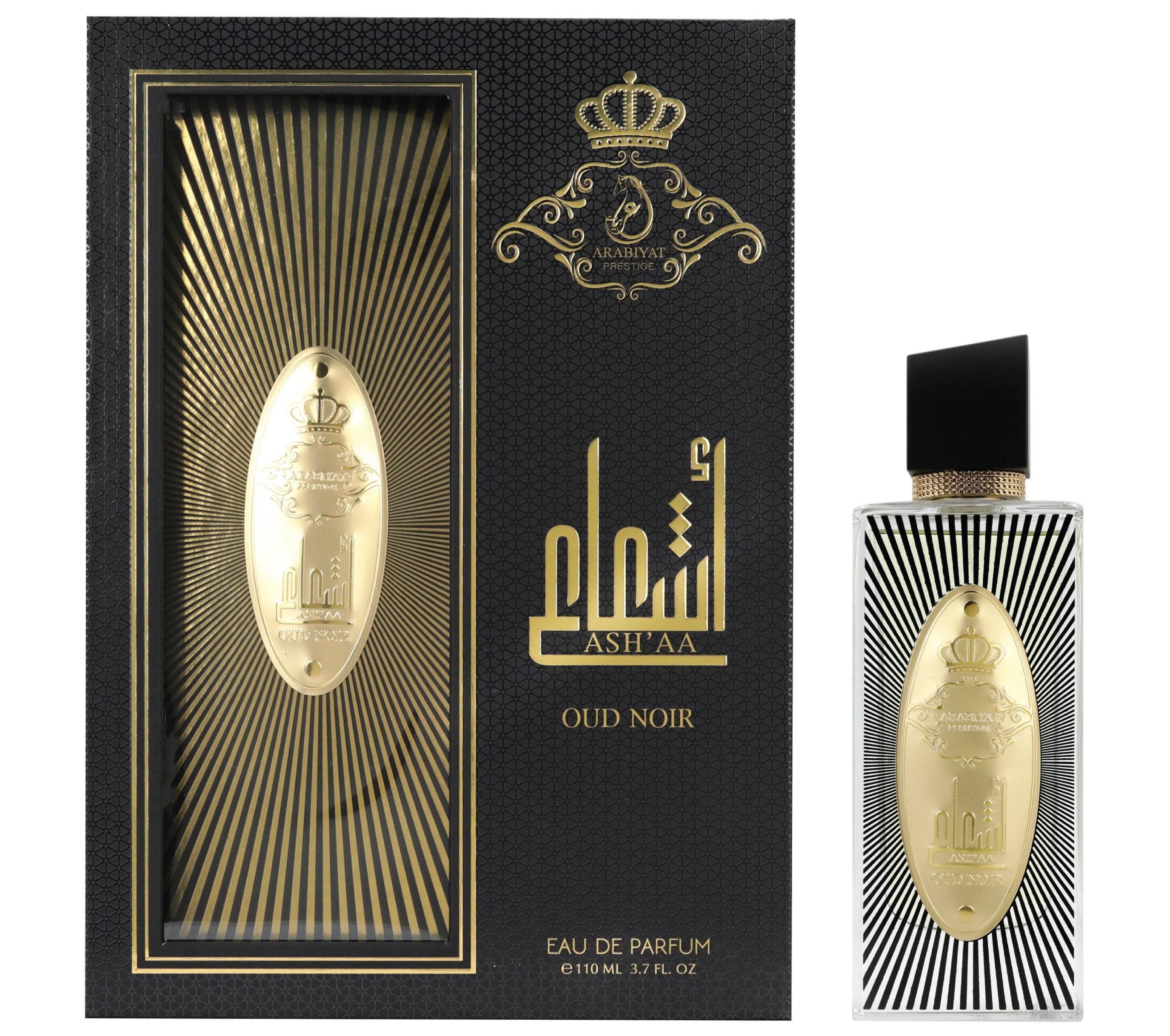 Arabiyat Prestige Asha'a Oud Noir EDP, 110ml UNISEX - Buy from Indicrest