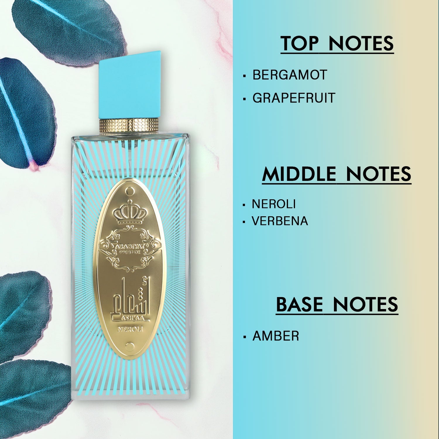 Arabiyat Prestige Asha'a Neroli EDP, 110ml UNISEX - Image 3 - Buy from Indicrest