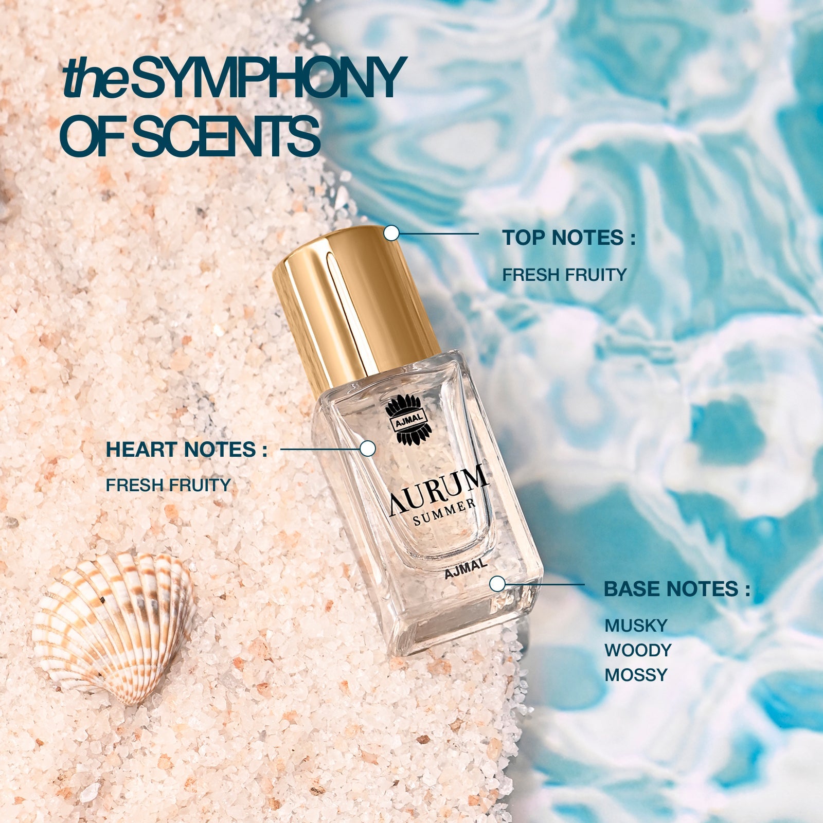 Aurum Summer Perfume 14 ML for Men & Women - Image 4 - Buy from Indicrest
