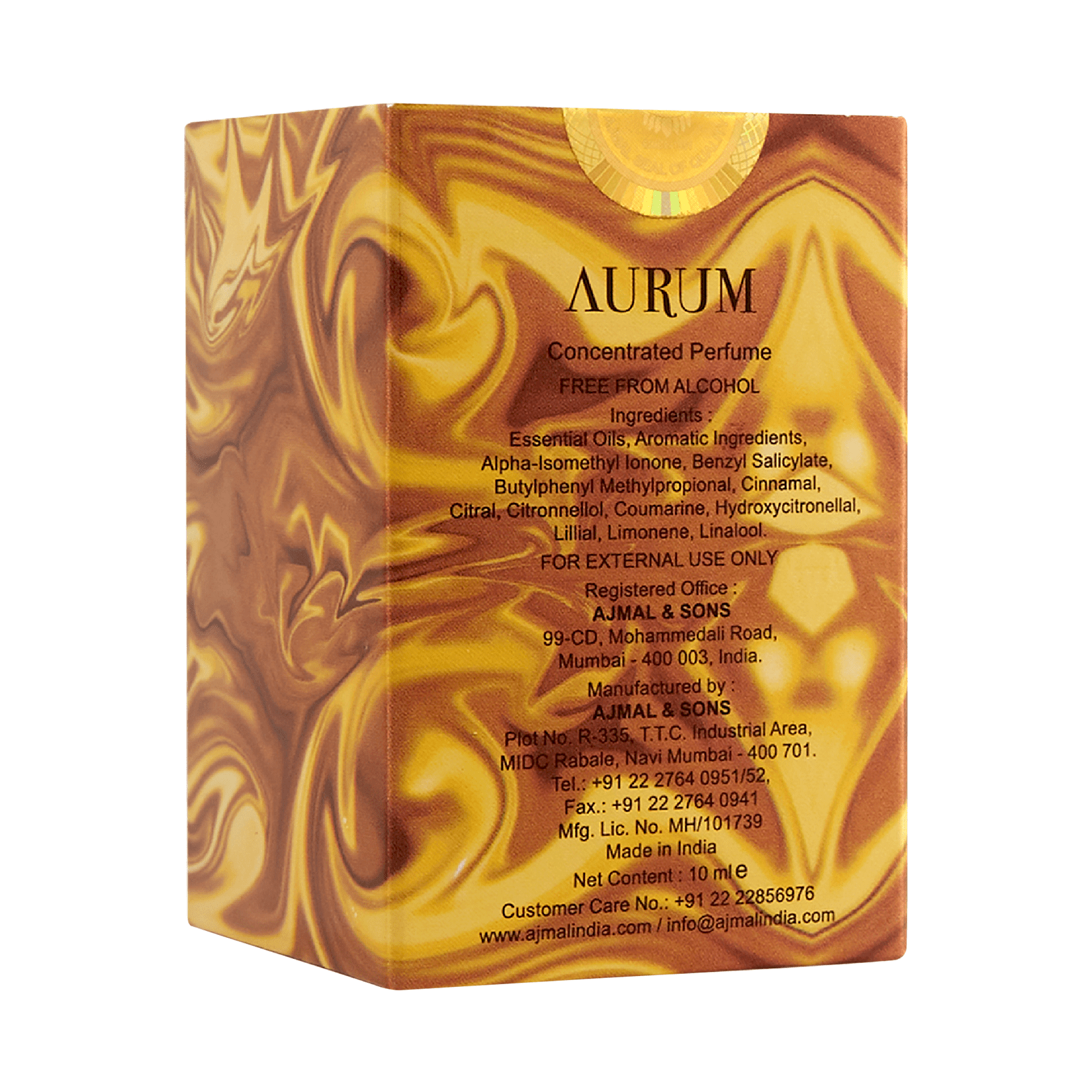 AURUM Non-Alcoholic Attar 10ML for Women - Image 7 - Buy from Indicrest