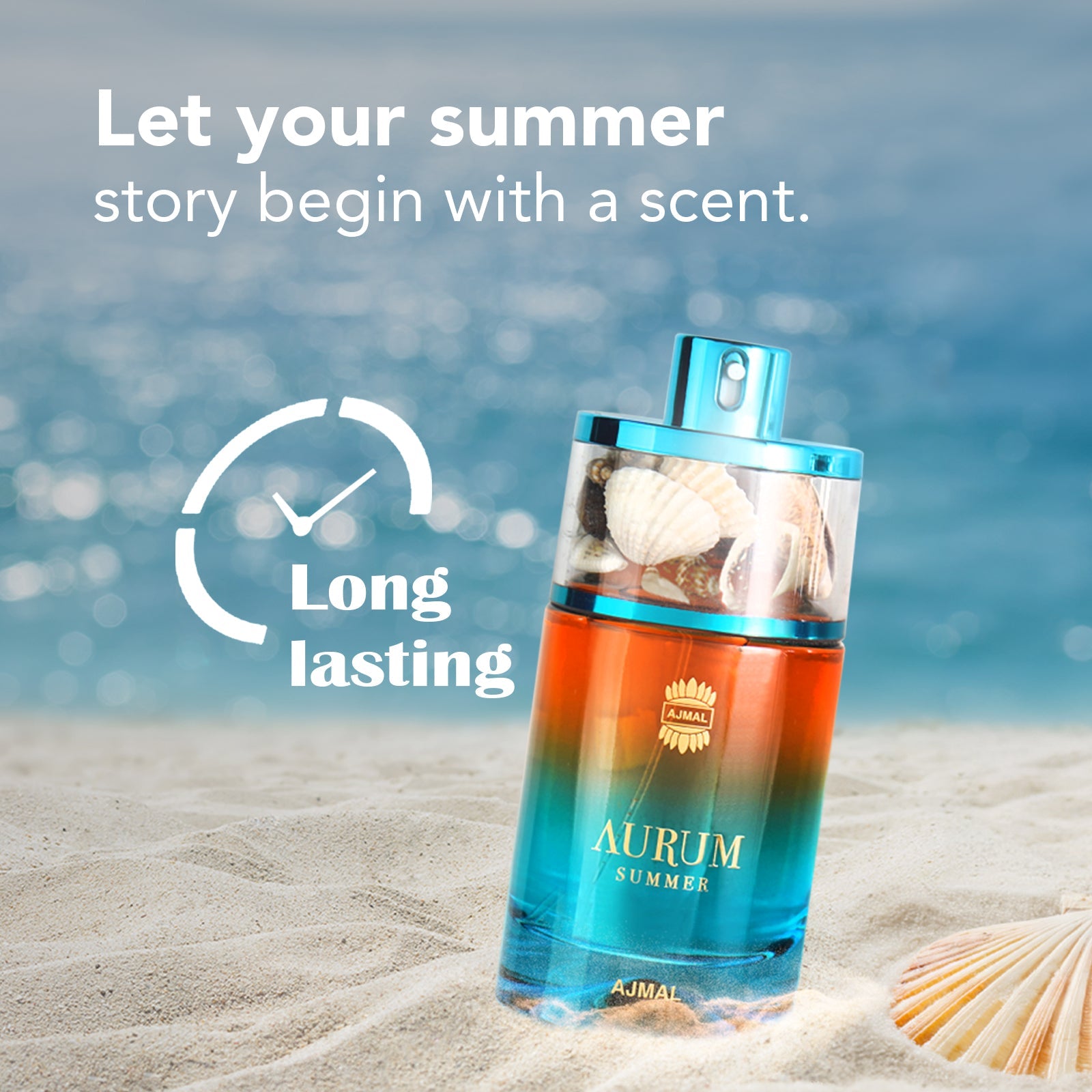 AURUM Summer Perfume 75ML for Men & Women - Image 3 - Buy from Indicrest