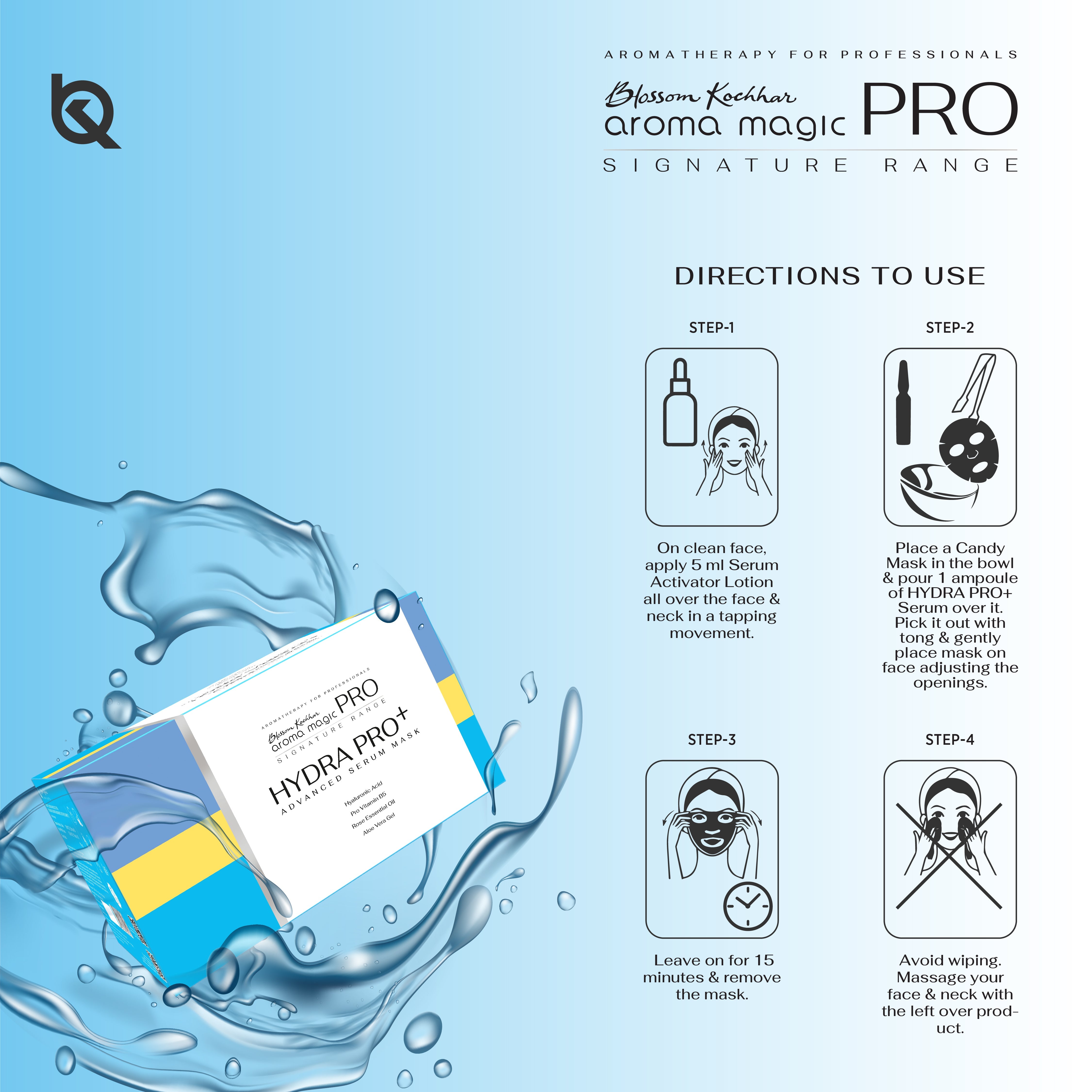 Aroma Magic Hydra Pro+ Advance Serum Kit with Hyaluronic Acid & Pro Vitamin B5, 100ml - Image 8 - Buy from Indicrest