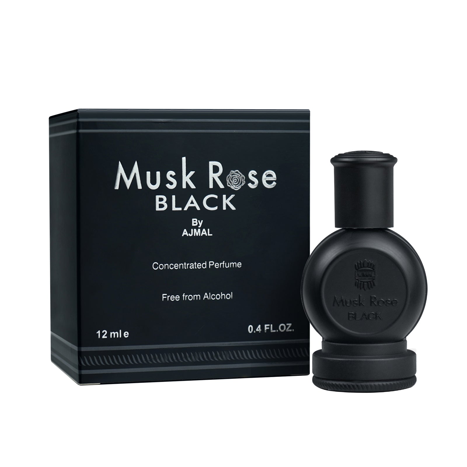 Musk Rose Black Concentrated Perfume 12 ML for Unisex - Buy from Indicrest