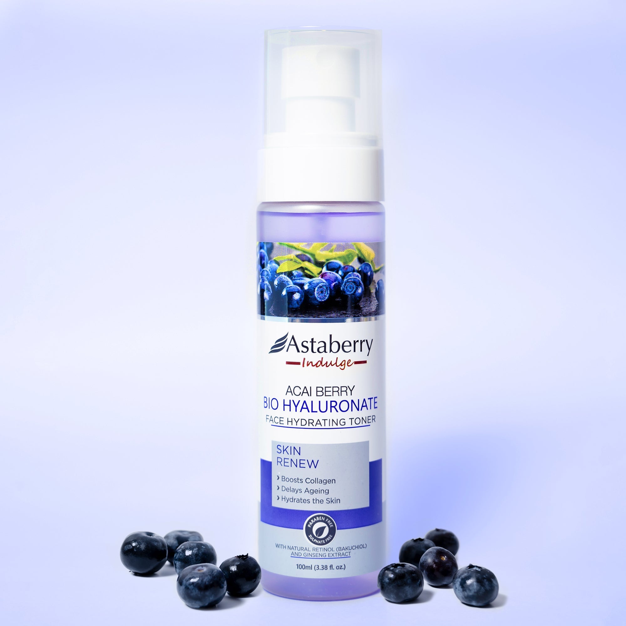 Astaberry Acai Berry Bio Hyaluronate Face Toner - Image 7 - Buy from Indicrest