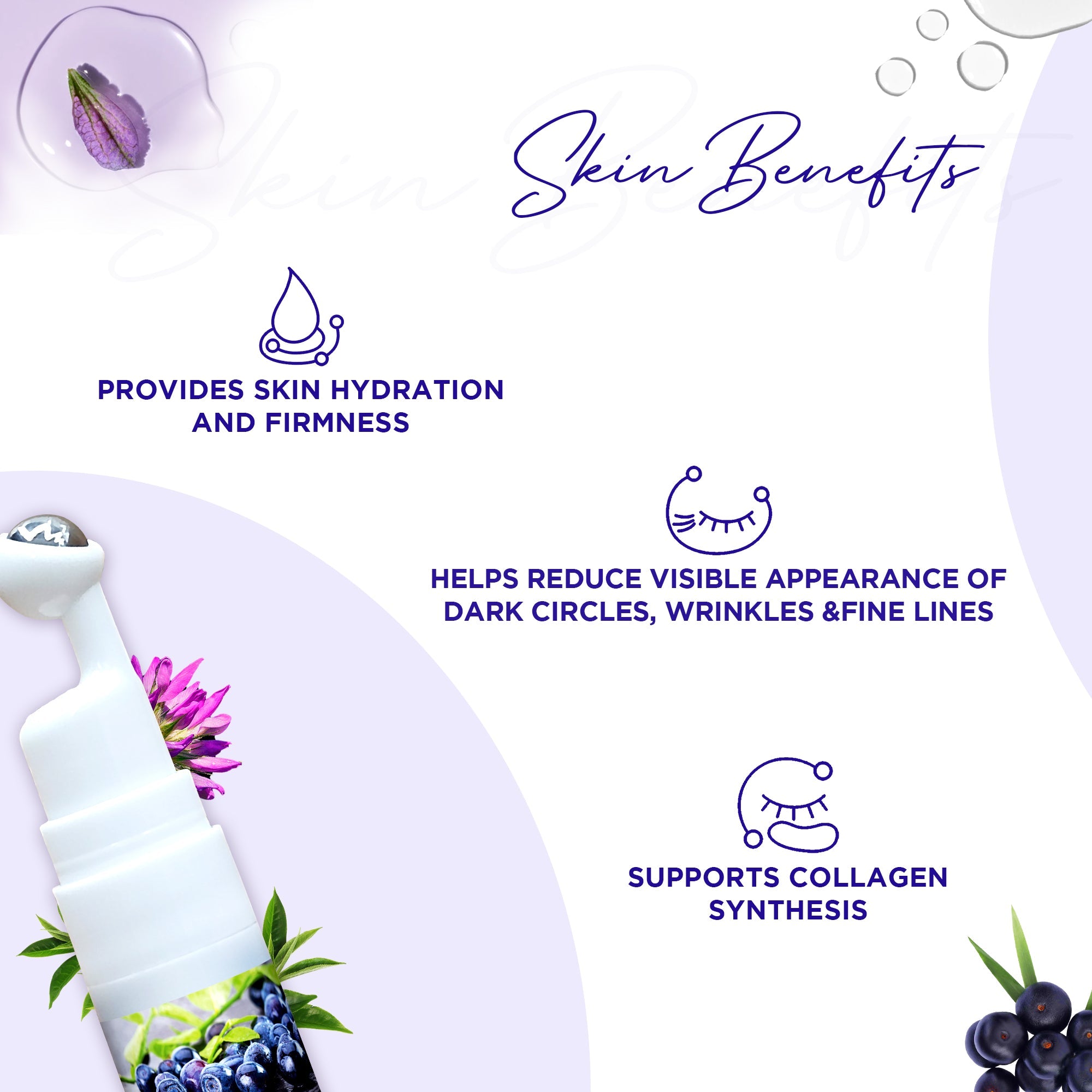 Astaberry Acai Berry Bio Hyaluronate Under Eye Gel - Image 4 - Buy from Indicrest