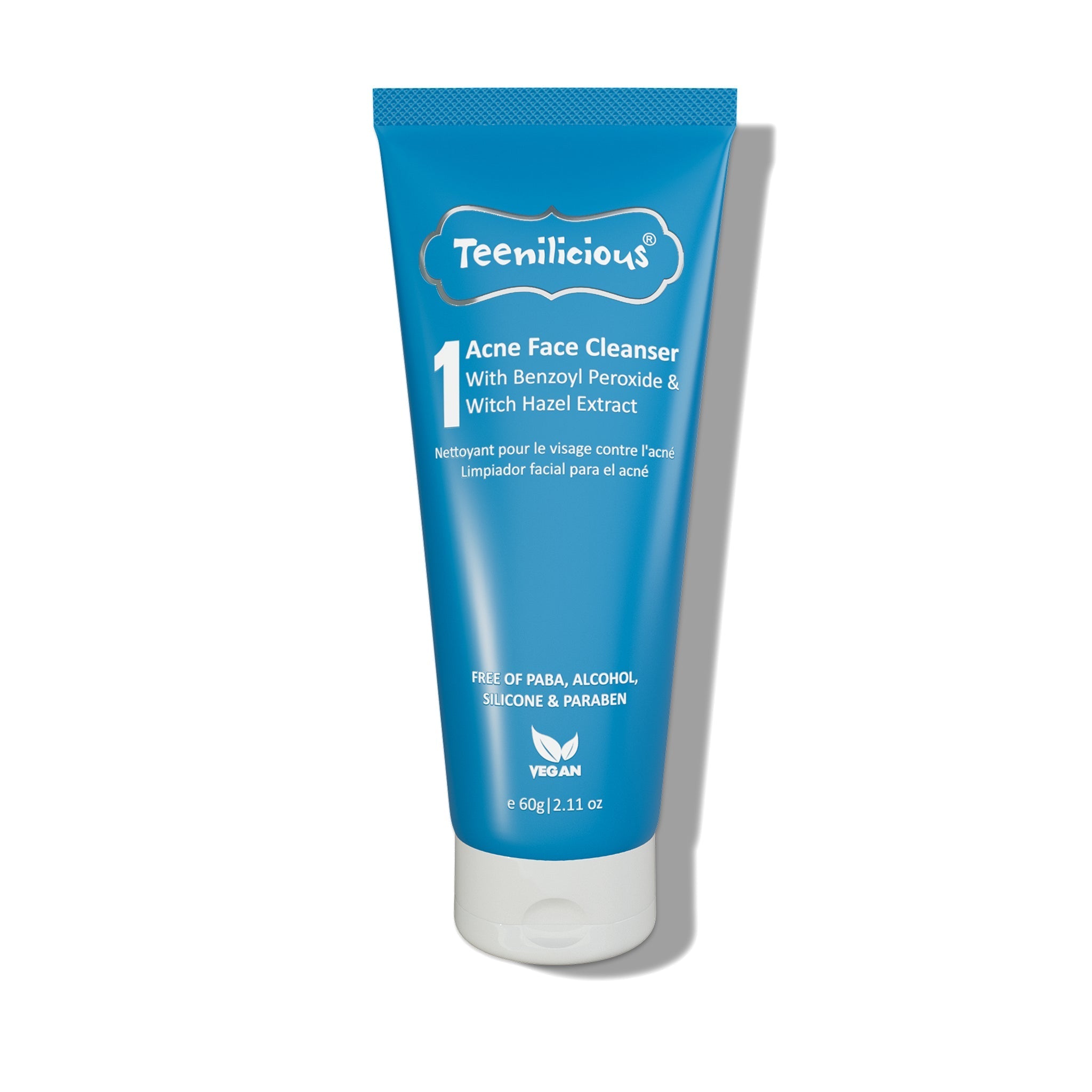 Fixderma Teenilicious Acne Face Cleanser With Benzoyl Peroxide | For Inflamed Acne, 60gm - Image 6 - Buy from Indicrest