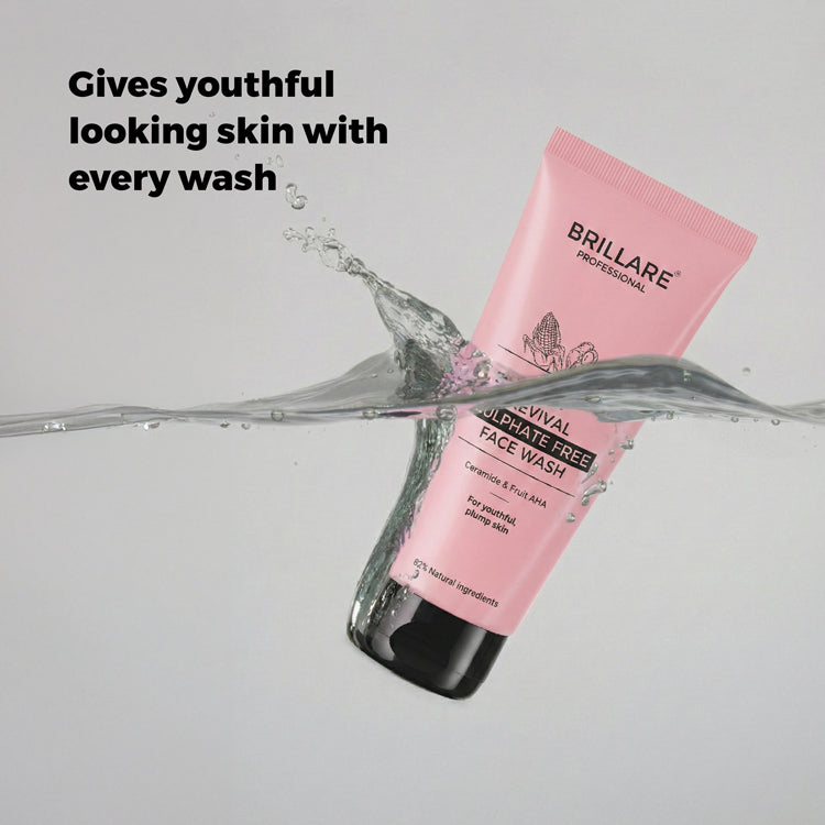 Brillare Age Revival Face Wash for Ageing Skin, 100ml - Image 2 - Buy from Indicrest