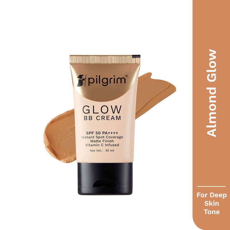 pilgrim glow bb cream almond glow 05   Buy from Indicrest