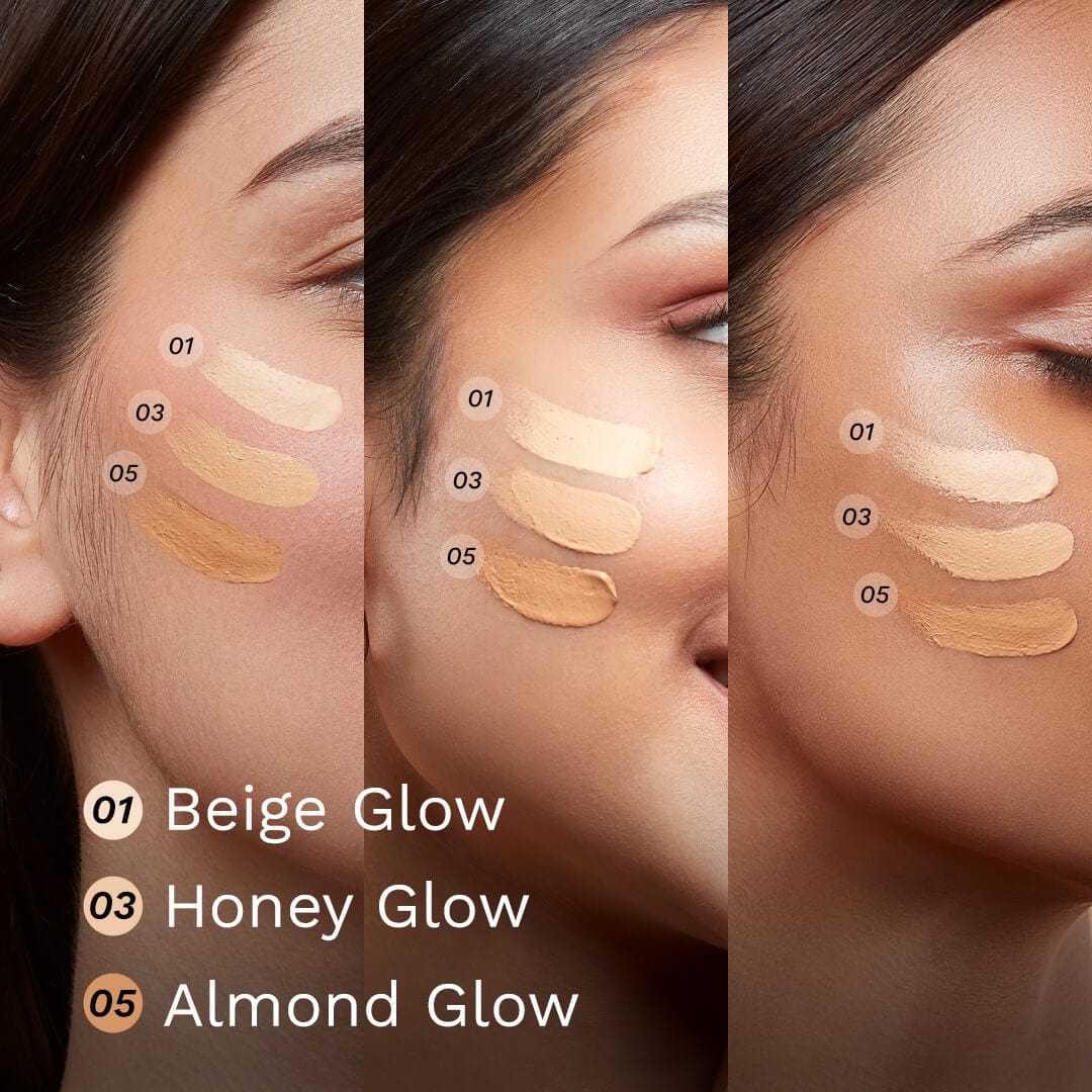 pilgrim glow bb cream beige glow 01   Image 5   Buy from Indicrest