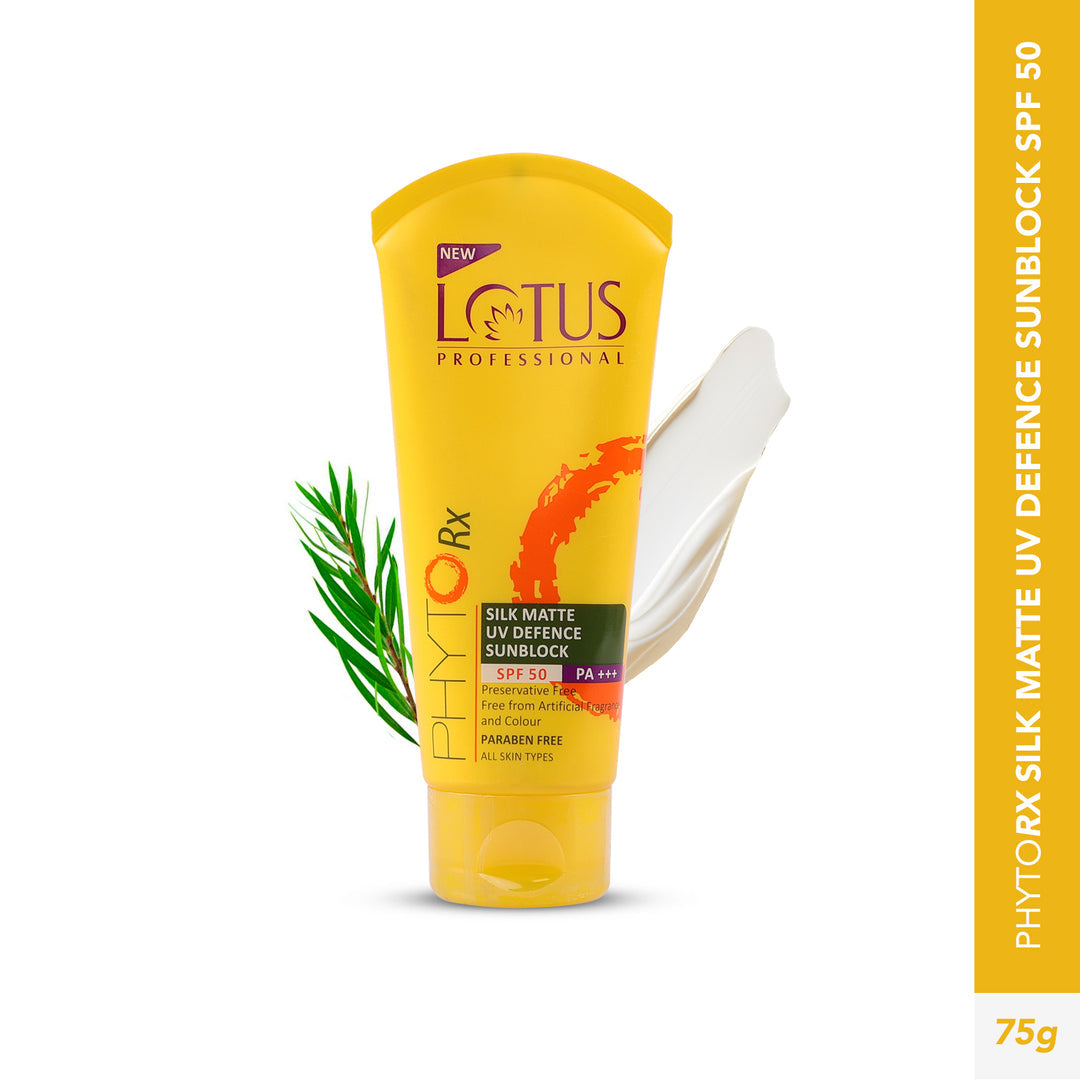 lotus-professional-phytorx-silk-matte-uv-defence-sunblock-spf-50-75g - Image 2 - Buy from Indicrest