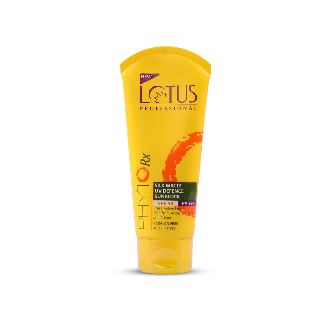 lotus-professional-phytorx-silk-matte-uv-defence-sunblock-spf-50-75g - Buy from Indicrest