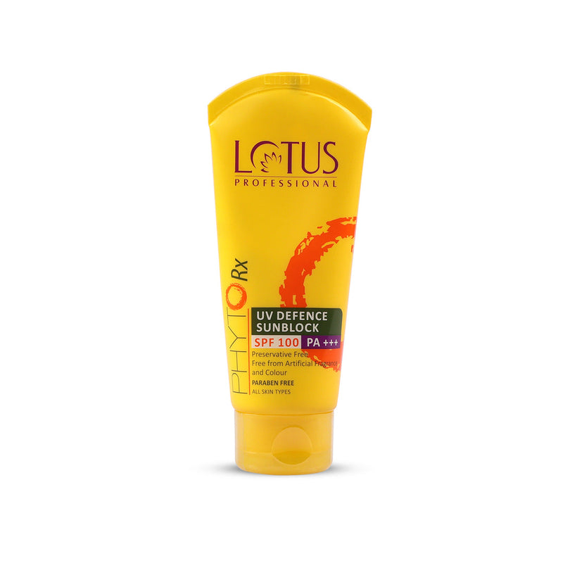 lotus-professional-phytorx-uv-defence-sunblock-spf-100-50g - Buy from Indicrest