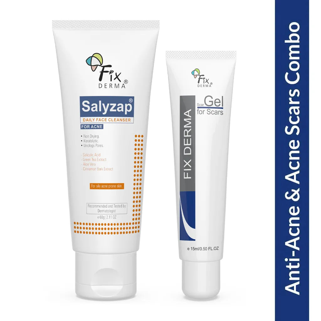 Fixderma Anti-Acne & Acne Scars Combo | A Holistic Approach for Acne and Acne Scars, Anti-Acne 60g + Acne Scars 15ml - Image 6 - Buy from Indicrest