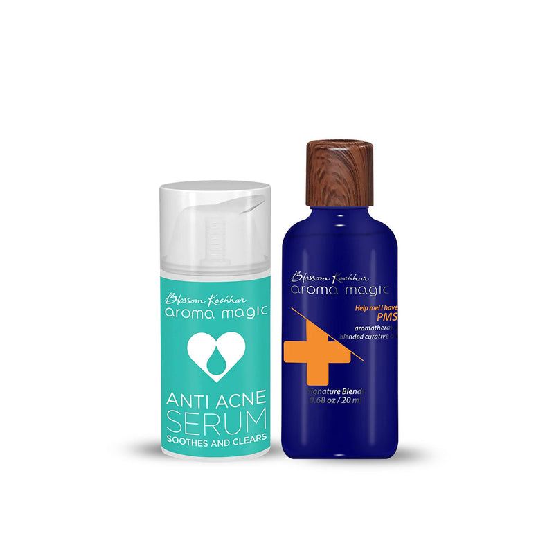Aroma Magic Anti Acne Serum with Curative Oil Combo - Buy from Indicrest