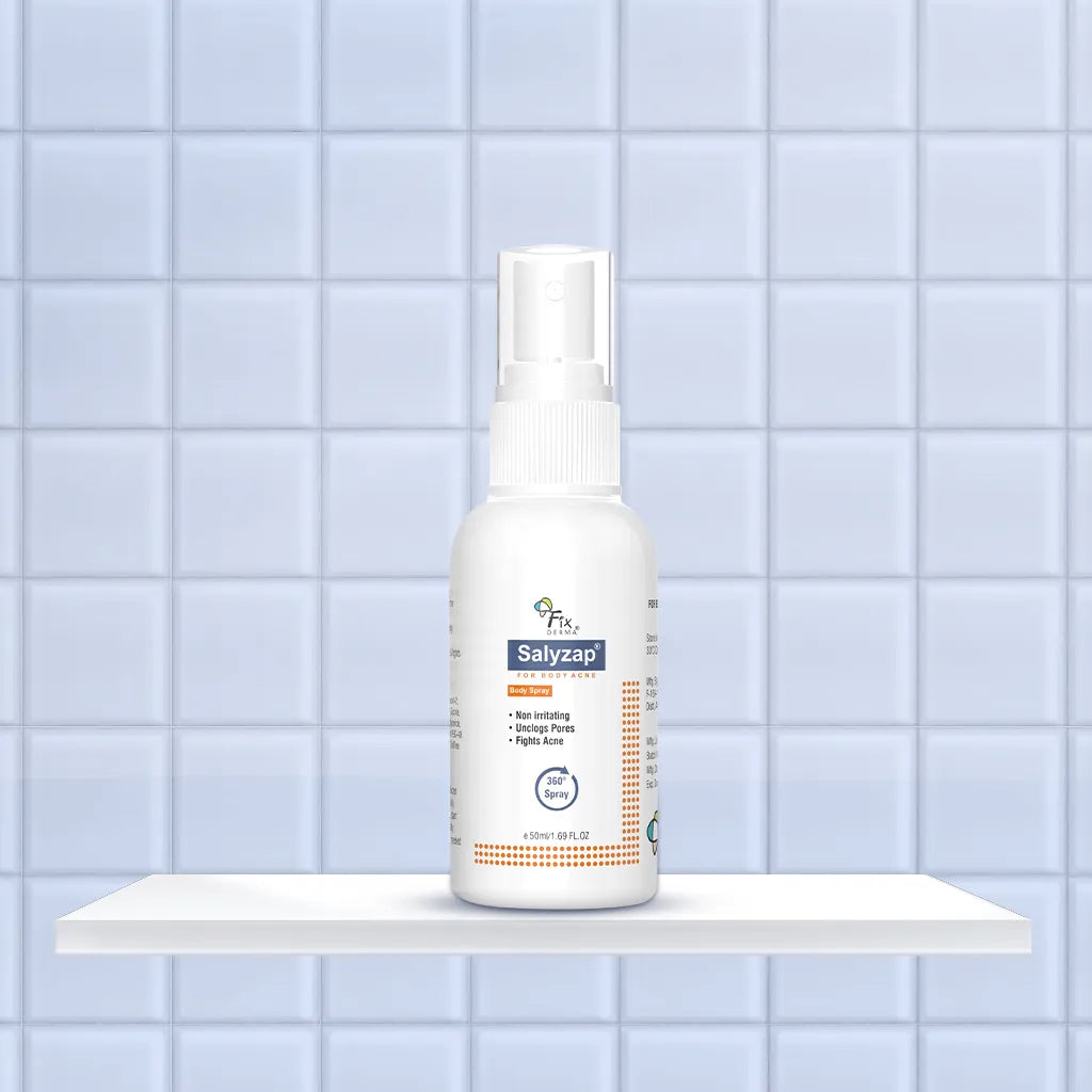 Fixderma Salyzap Spray for Body Acne | Effective spray for all-round treatment of body acne, 50ml - Image 10 - Buy from Indicrest