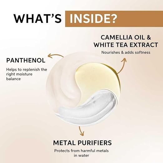 Application of Wella Reboost Mask on damp hair in salon