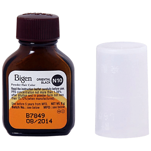 Applying Bigen N10 on short hair

