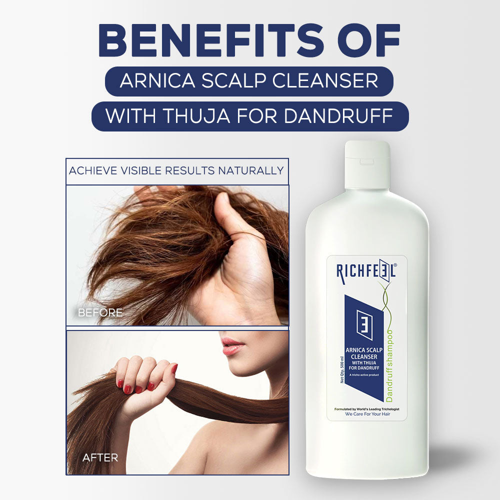 Richfeell Arnica Scalp Cleanser With Thuja 500 Ml - Image 4 - Buy from Indicrest