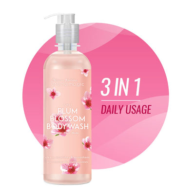 Aroma Magic Plum Blossom Body Wash, 500ml