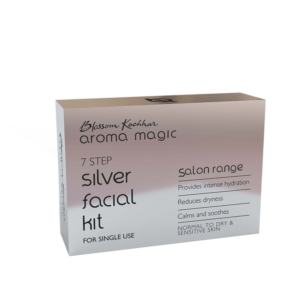 Aroma Magic Silver Facial Kit Pack Front View 50g