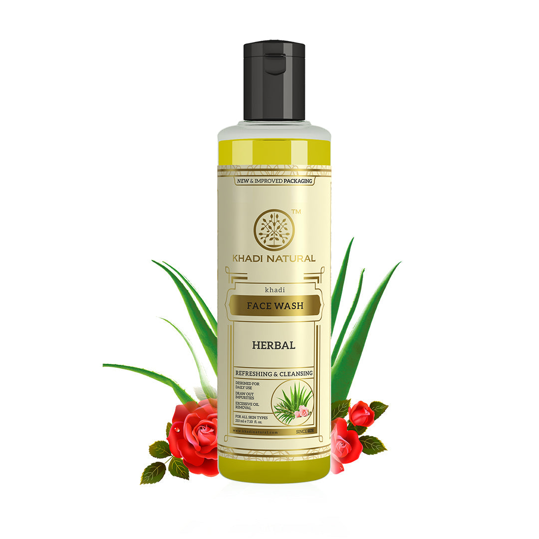 Khadi Natural Herbal Face Wash - 210ml - Image 6 - Buy from Indicrest