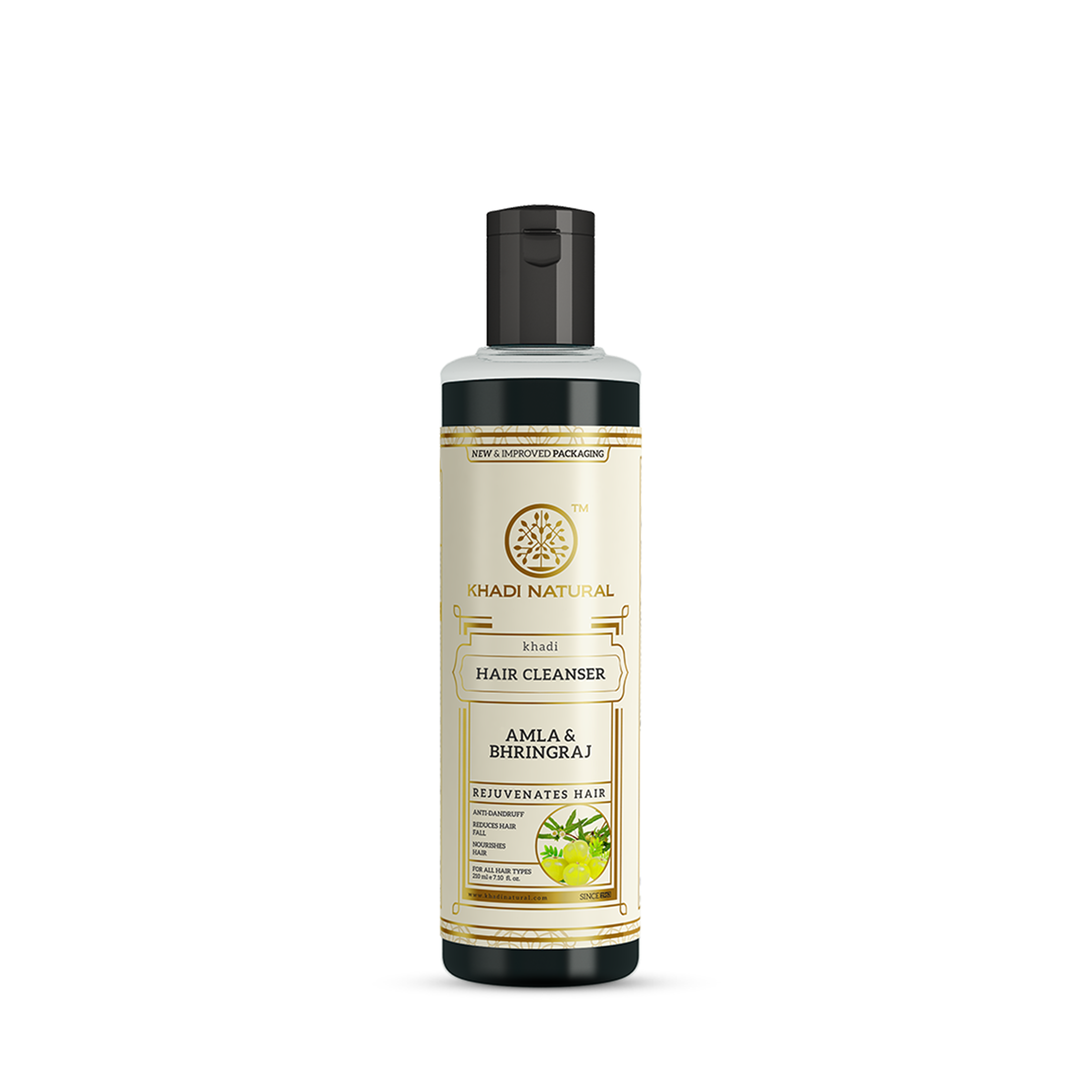 Khadi Natural Amla & Bhringraj Hair Cleanser - 210ml - Image 7 - Buy from Indicrest