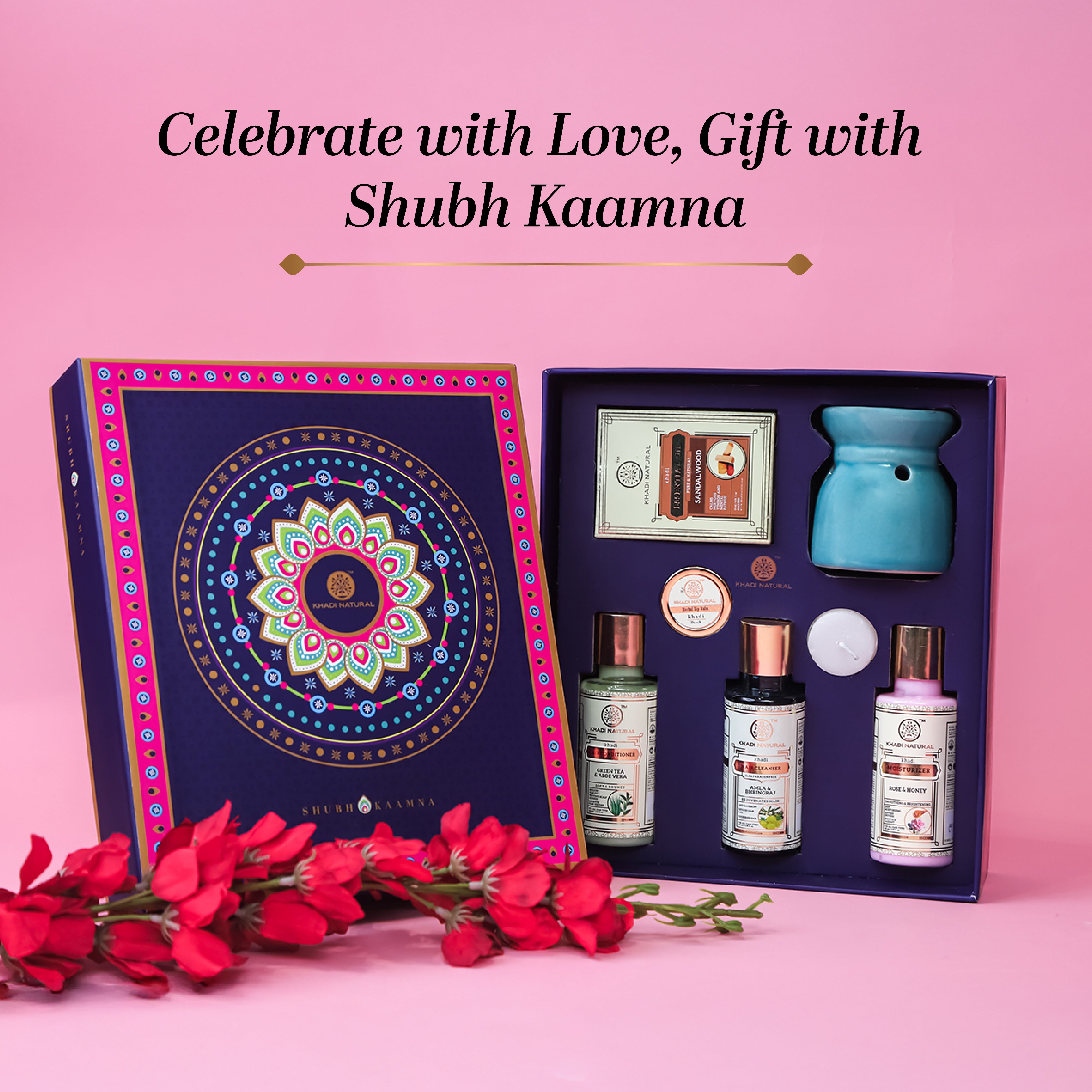 Khadi Natural Shubh Kaamna Assortment Gift Set - Image 4 - Buy from Indicrest