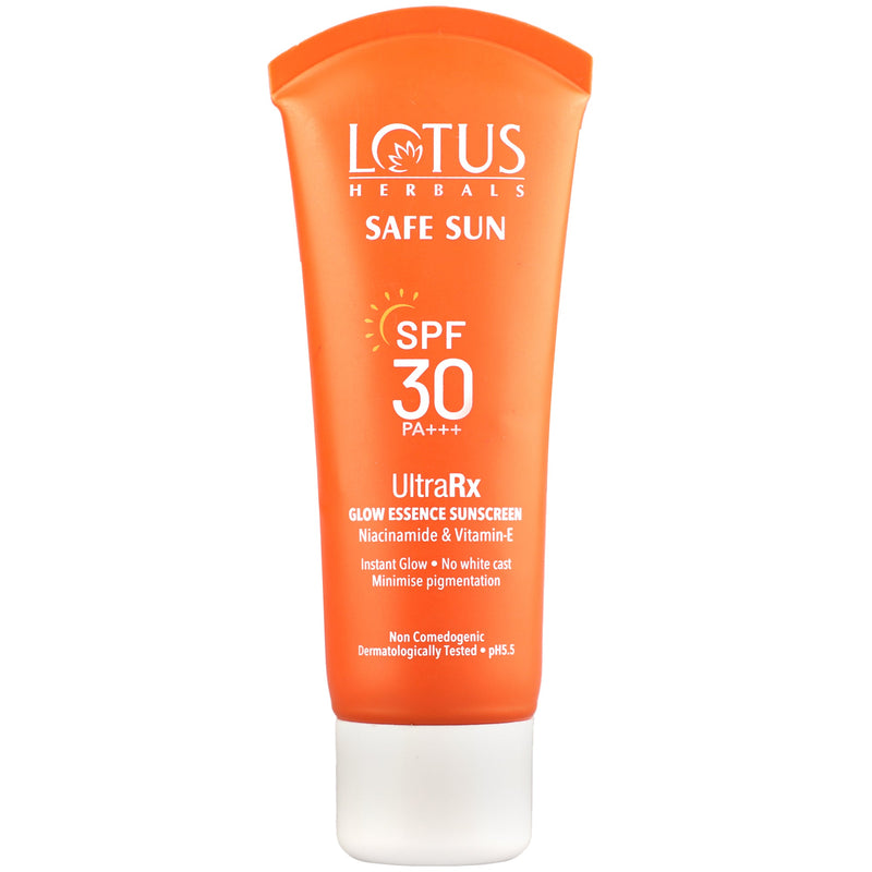 Lotus Herbals Safe Sun UltraRx Glow Essence Sunscreen SPF 30, 50g