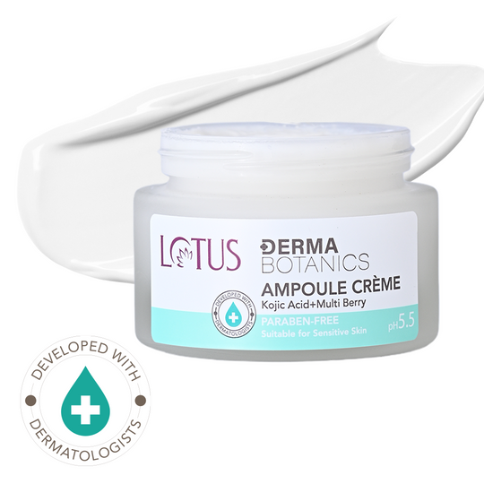 Lotus Herbals DermaBotanics Kojic acid + Multi berry Ampoule Creme, 50g