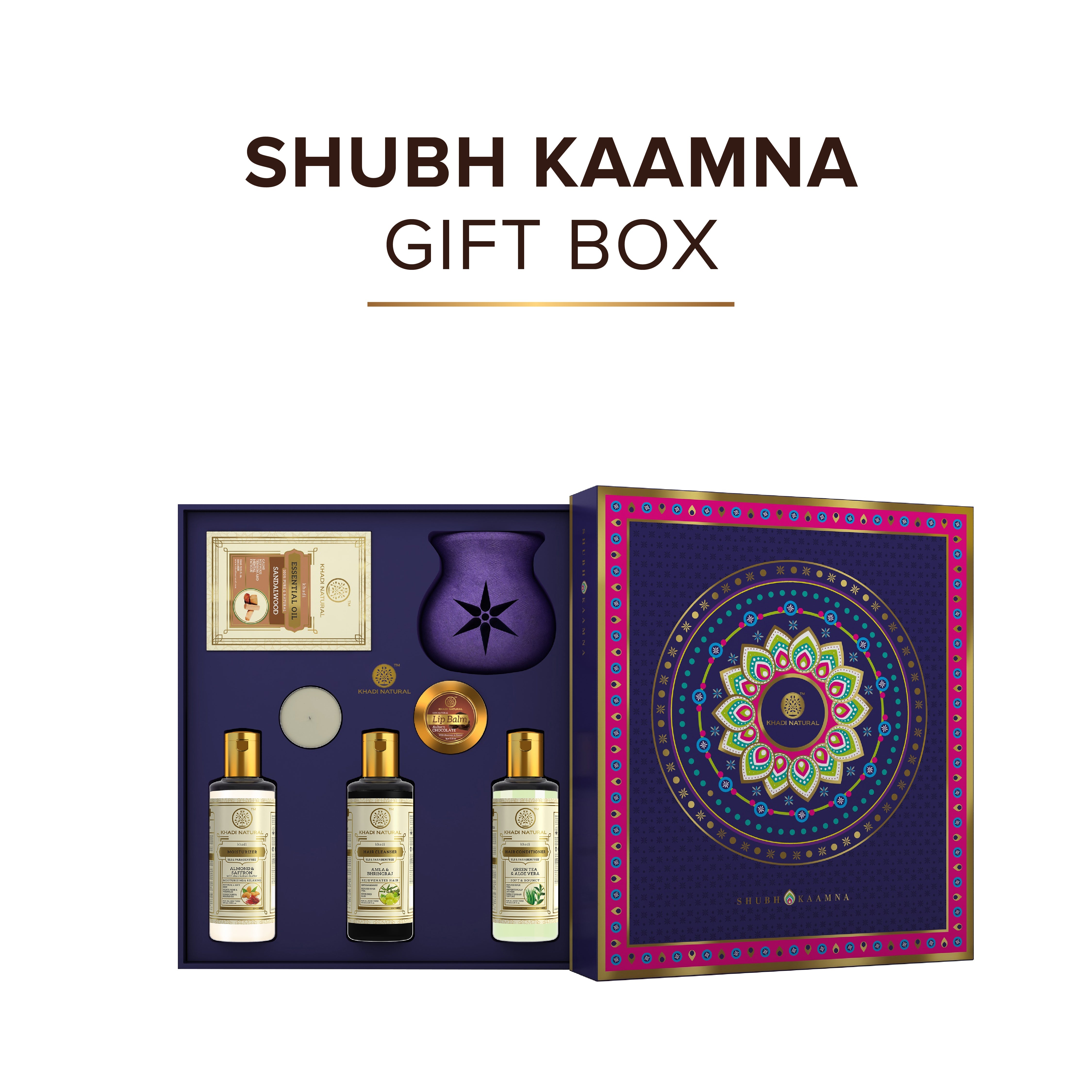 Khadi Natural Shubh Kaamna Assortment Gift Set - Image 7 - Buy from Indicrest
