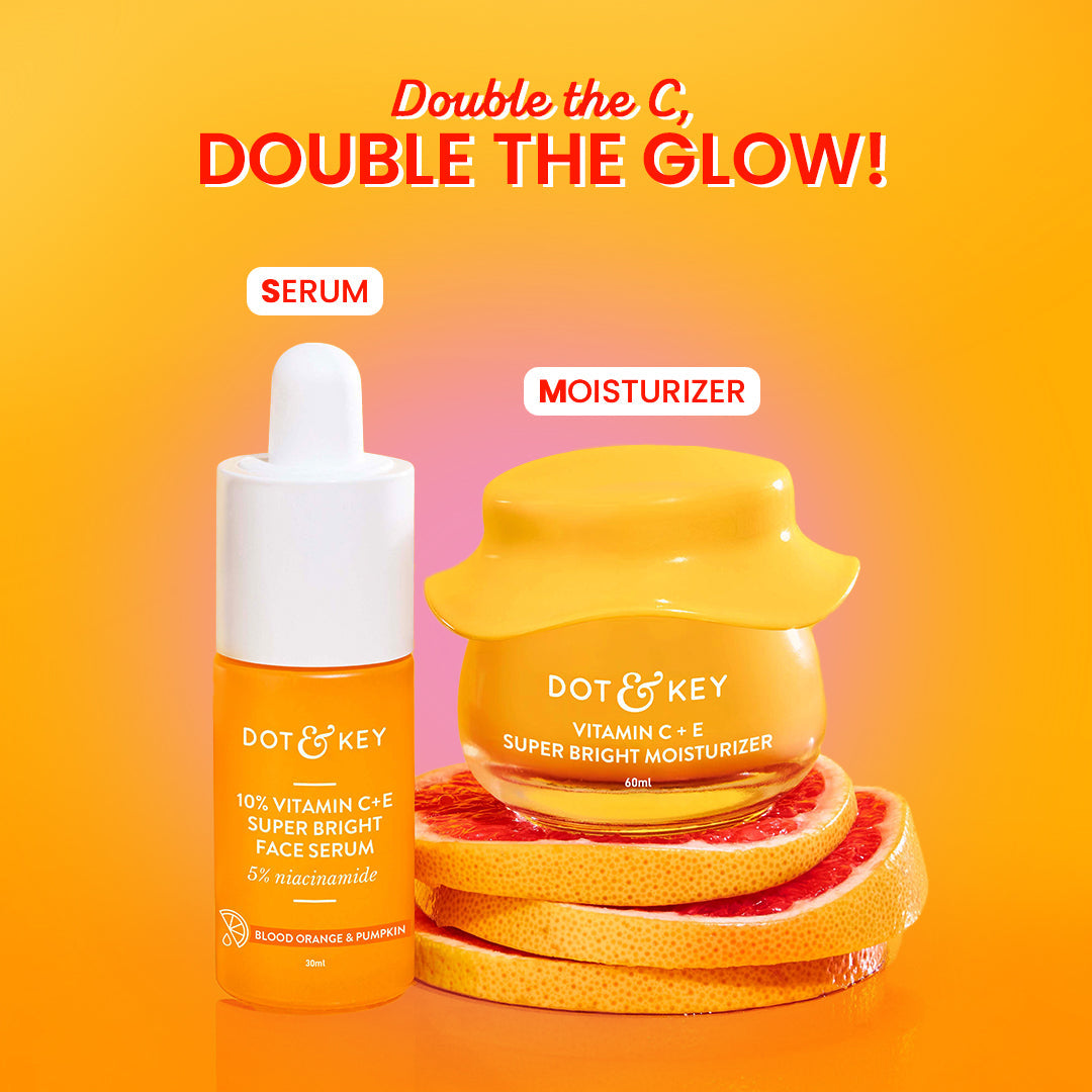 Dot & Key Vitamin C Daily Essential Combo, (30ml+60ml)