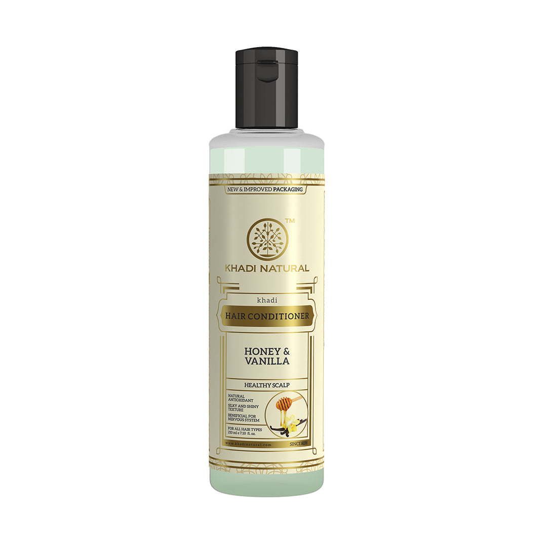 Khadi Natural Honey & Vanilla Hair Conditioner - 210ml - Buy from Indicrest