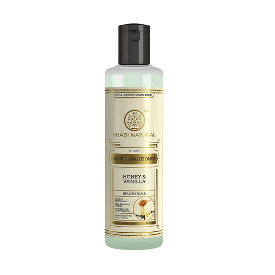 Khadi Natural Honey & Vanilla Hair Conditioner - 210ml - Buy from Indicrest