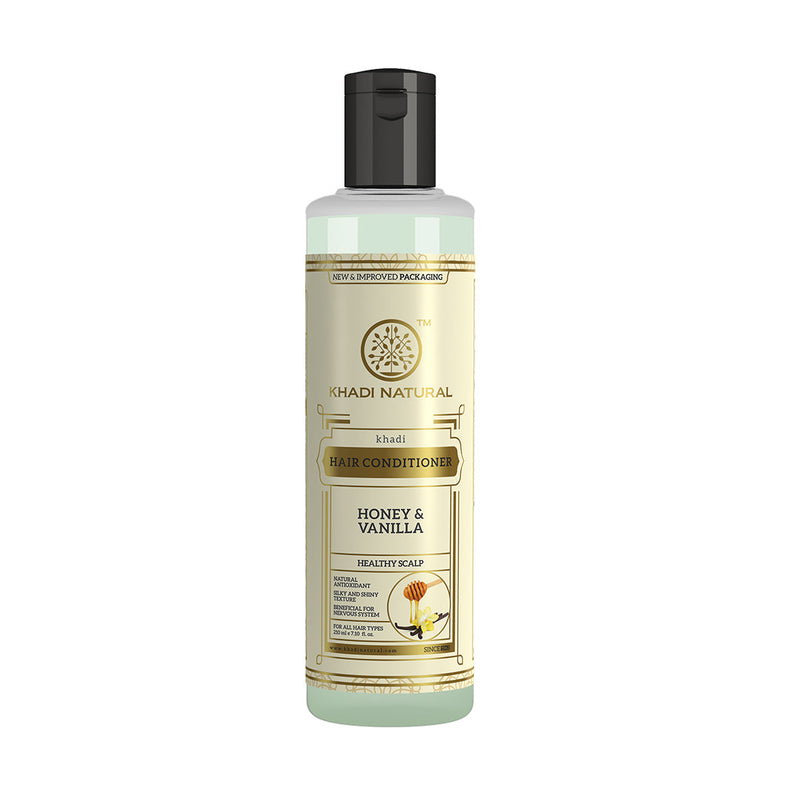 Khadi Natural Honey & Vanilla Hair Conditioner - 210ml - Buy from Indicrest