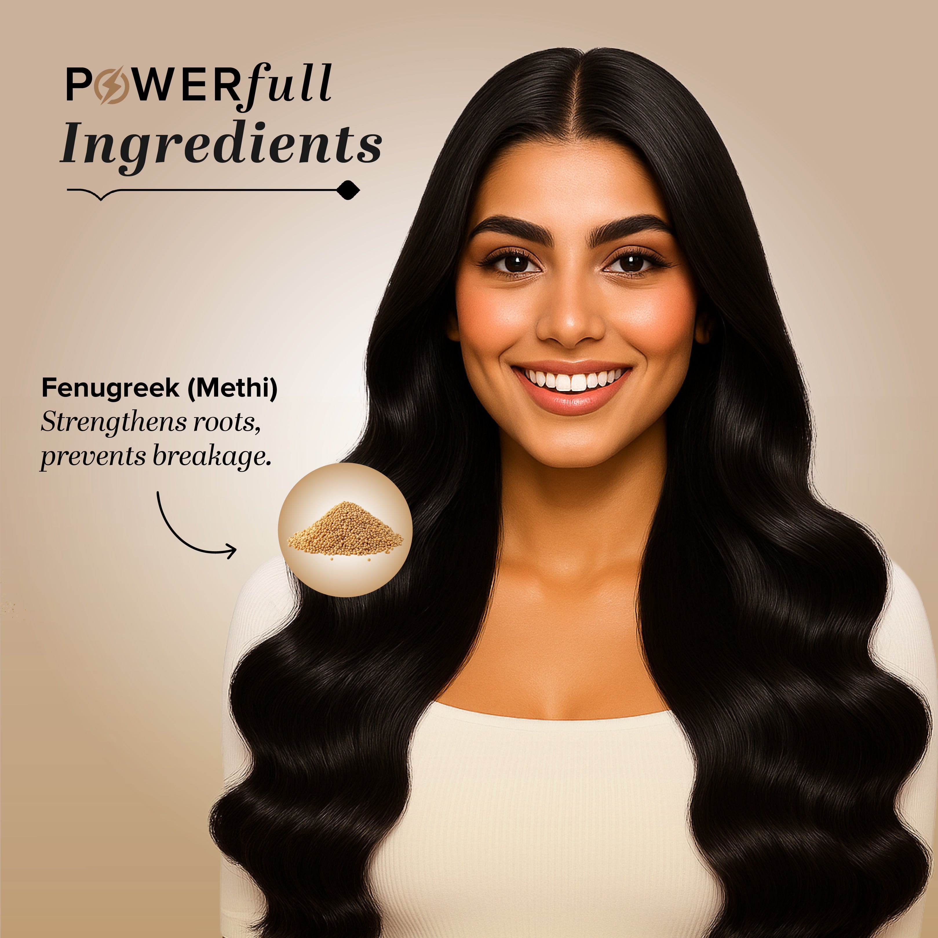 Khadi Natural Organic Fenugreek Seed Powder For Hair Care 100% Natural - 100gm - Image 3 - Buy from Indicrest
