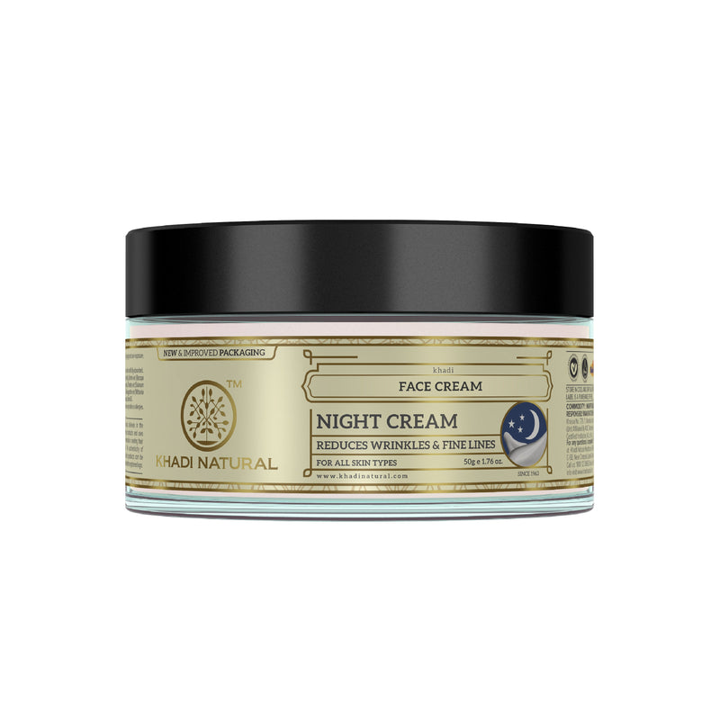 Khadi Natural Herbal Night Cream - 50gm - Buy from Indicrest