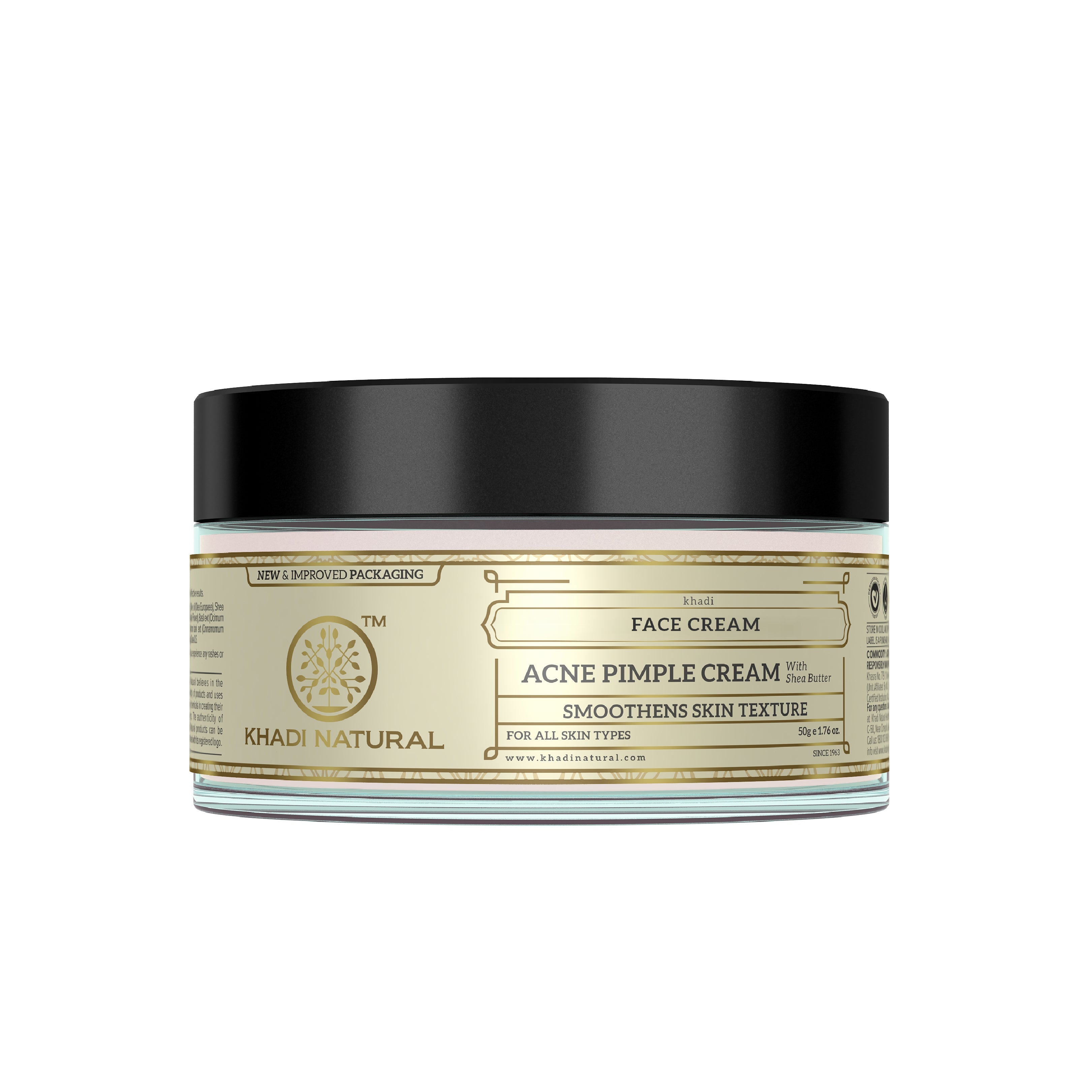 Khadi Natural Herbal Acne Pimple Cream - 50gm - Buy from Indicrest