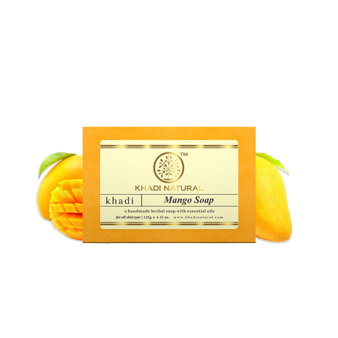 Khadi Natural Mango Soap - 125gm - Image 6 - Buy from Indicrest
