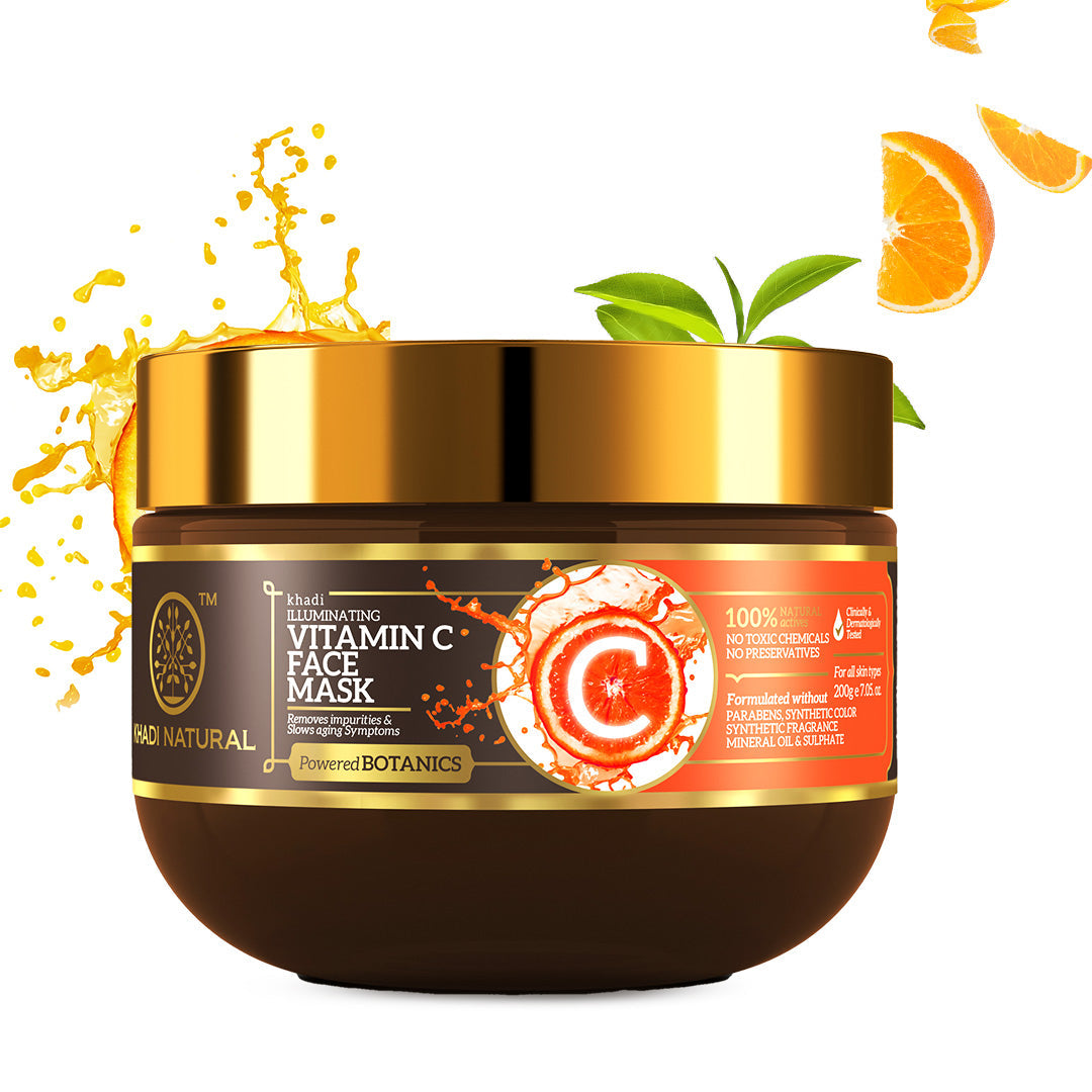 Khadi Natural Vitamin C Face Mask - 200gm - Image 6 - Buy from Indicrest