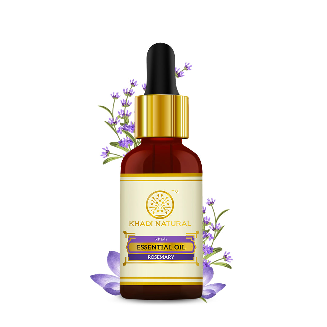 Khadi Natural Herbal Rosemary Essential Oil - 15ml - Image 5 - Buy from Indicrest