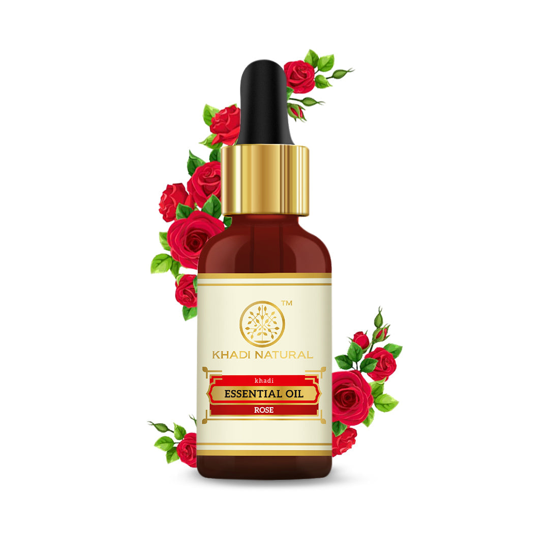Khadi Natural Rose - Pure Essential Oil - 15ml Sale - Image 5 - Buy from Indicrest