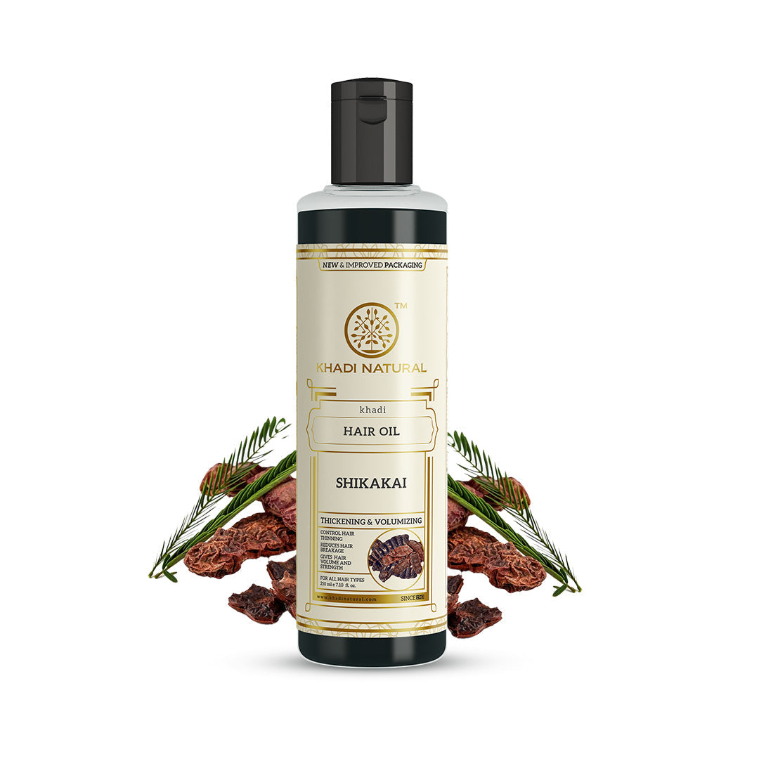 Khadi Natural Shikakai Hair Oil - 210ml - Image 6 - Buy from Indicrest